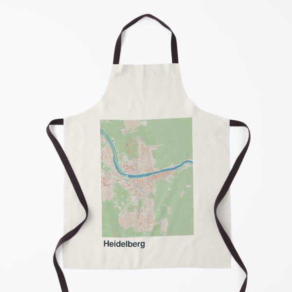 Item preview, Heidelberg Minimalistic Map Art designed and sold by MapsNerd.