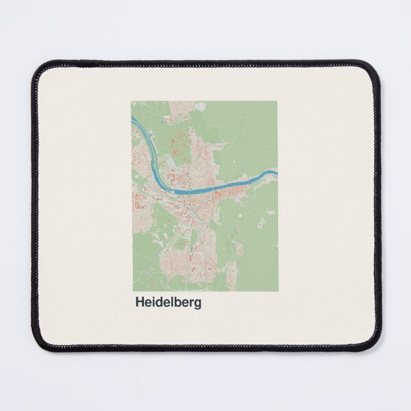Item preview, Heidelberg Minimalistic Map Art designed and sold by MapsNerd.