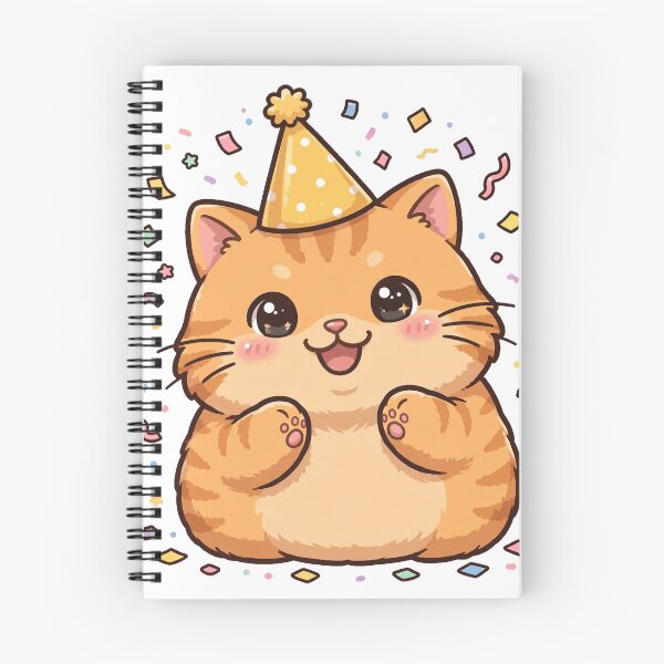 Item preview, Party Cat With Hat Confetti designed and sold by Dlvznbm.