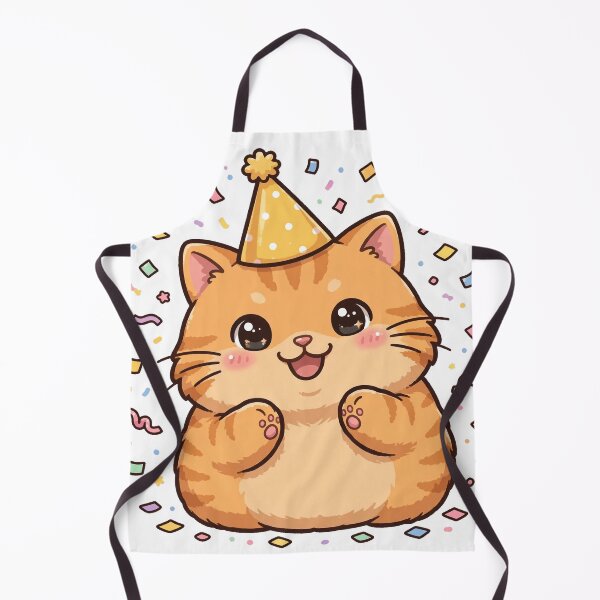 Item preview, Party Cat With Hat Confetti designed and sold by Dlvznbm.