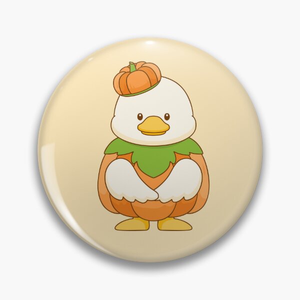Item preview, Pumpkin Costume Duck designed and sold by salposi.
