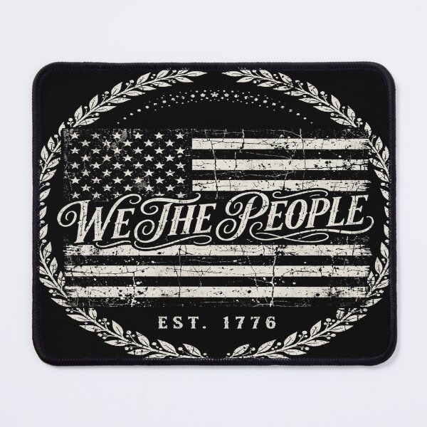 Item preview, We The People – Distressed American Flag designed and sold by Freedom In Threads.