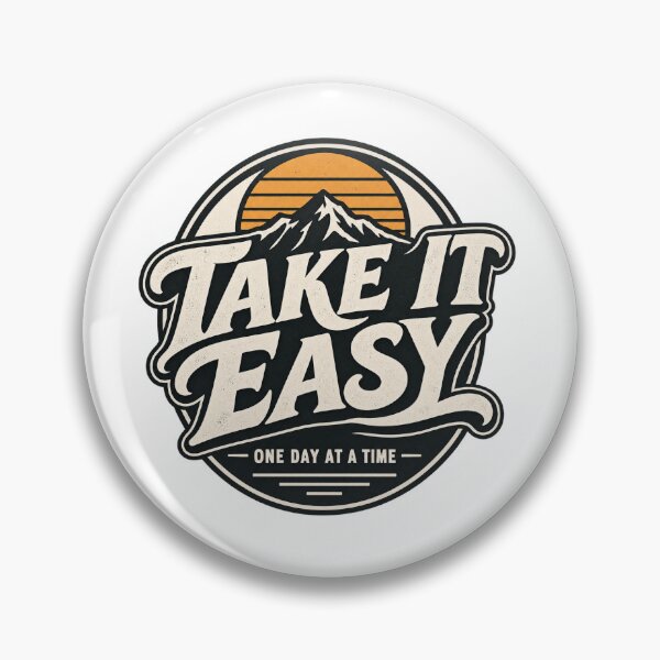 Item preview, Take It Easy Mountain Vintage Design designed and sold by Sari Ramayani.