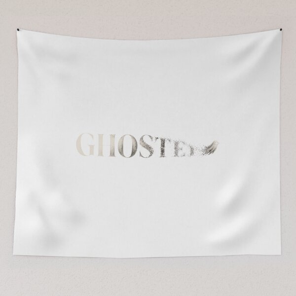 Item preview, Ghosted – Minimalist Halloween Typography with Sunglasses Ghost designed and sold by pinkaesthetik.