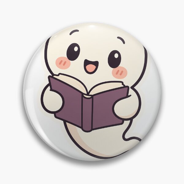 Item preview, Bookish Ghost Haunting the Library After Hours designed and sold by OuqCreations.
