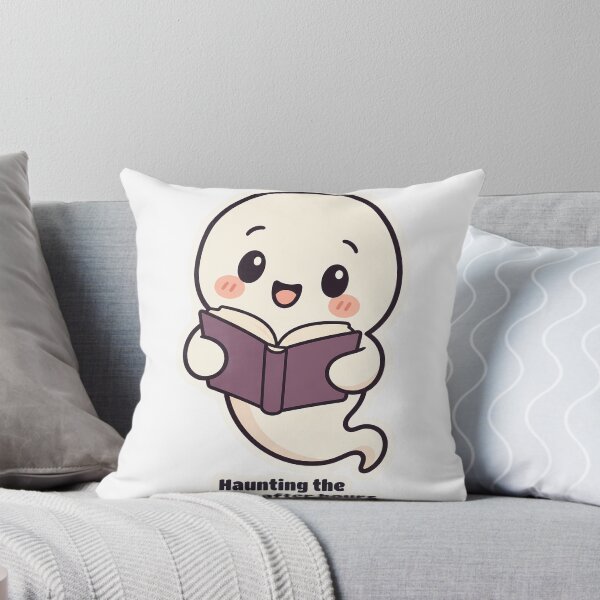 Item preview, Bookish Ghost Haunting the Library After Hours designed and sold by OuqCreations.