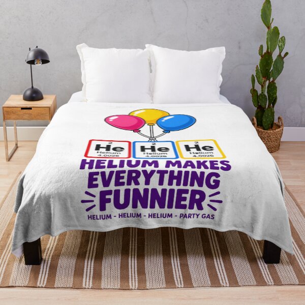 Item preview, HeHeHe Helium Periodic Table Funny Chemistry Science Graphic designed and sold by Whirx.