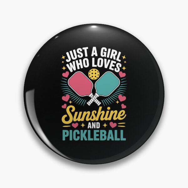 Item preview, Just A Girl Who Loves Sunshine And Pickleball designed and sold by jkrphoto.