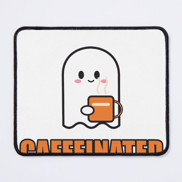 Item preview, Spooky But Caffeinated – Cute Ghost Coffee Halloween designed and sold by Gabtrex.