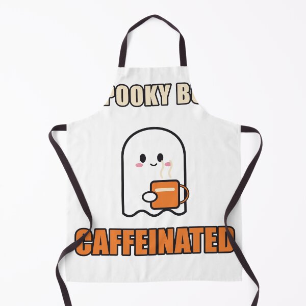 Item preview, Spooky But Caffeinated – Cute Ghost Coffee Halloween designed and sold by Gabtrex.