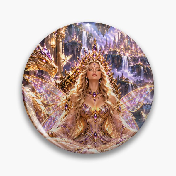 Item preview, Moonlit Fairy Queen of the Dream Kingdom designed and sold by PurvaNimfaMagic.