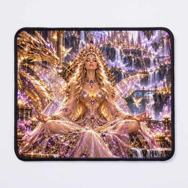 Item preview, Moonlit Fairy Queen of the Dream Kingdom designed and sold by PurvaNimfaMagic.