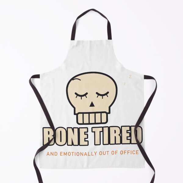 Item preview, Bone Tired – Sleepy Skull Funny Halloween designed and sold by Gabtrex.
