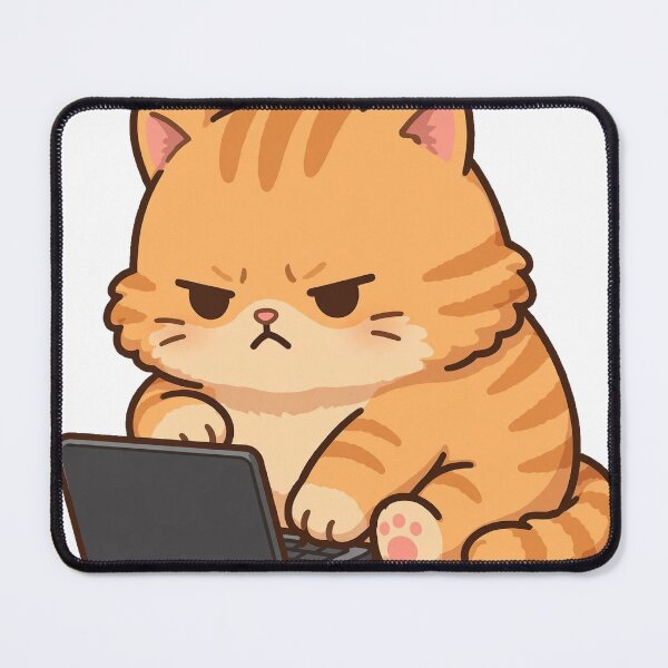 Item preview, Cat Working On Laptop designed and sold by Dlvznbm.