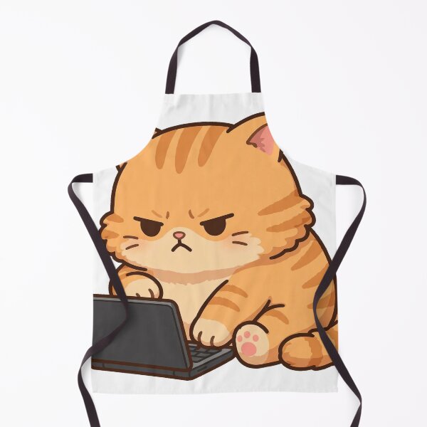 Item preview, Cat Working On Laptop designed and sold by Dlvznbm.