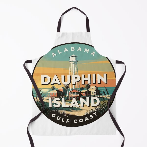 Artikelvorschau, Aufkleber mit Wasserturm-Motiv von Dauphin Island, Alabama – Strandhäuser entworfen und verkauft von DetourDgn.