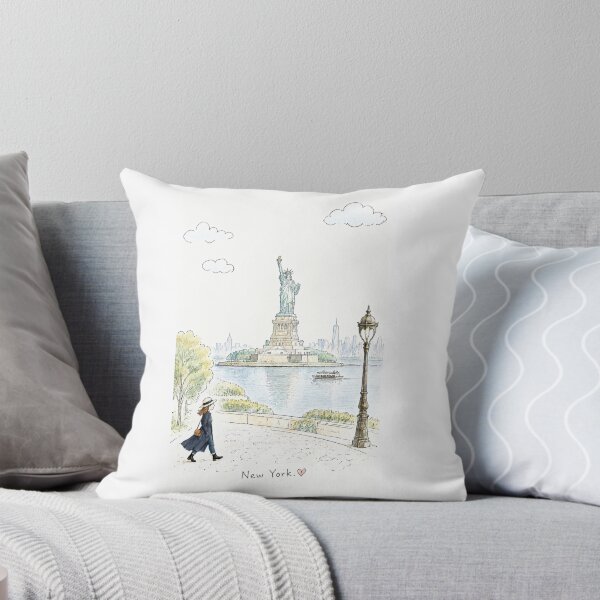 Item preview, Whimisical sketchy arty New York Statue of Liberty designed and sold by CirrusSky.