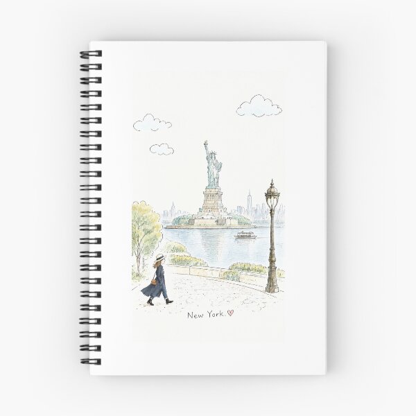 Item preview, Whimisical sketchy arty New York Statue of Liberty designed and sold by CirrusSky.