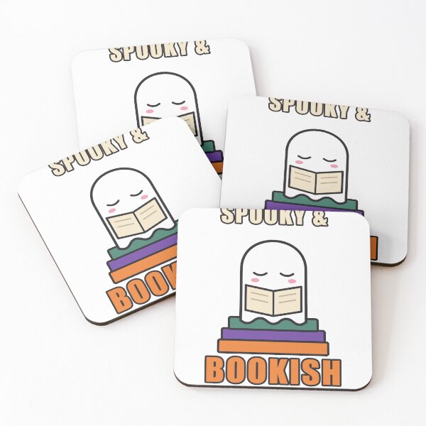 Item preview, Spooky & Bookish – Cute Ghost Reading Books designed and sold by Gabtrex.