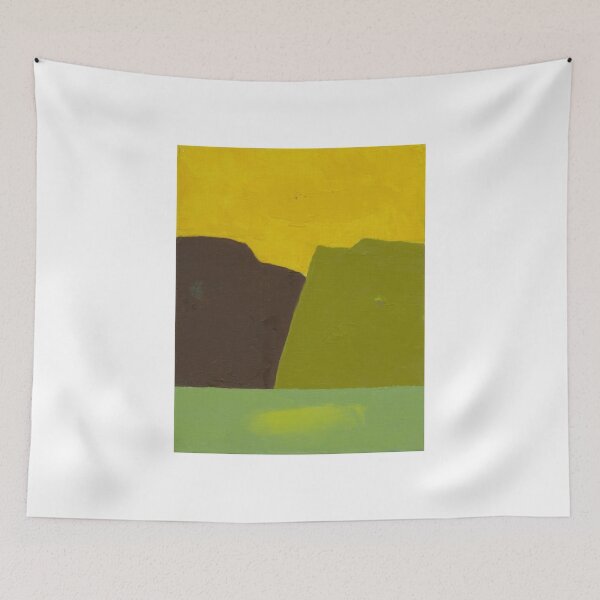 Item preview, Etel Adnan art - Etel Adnan artist - Etel Adnan painting - Etel Adnan abstract art - Etel Adnan landscape designed and sold by AnreatLTD.
