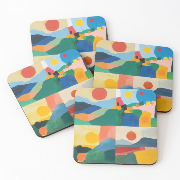 Item preview, Etel Adnan art - Etel Adnan artist - Etel Adnan painting - Etel Adnan abstract art - Etel Adnan landscape designed and sold by AnreatLTD.