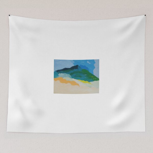 Item preview, Etel Adnan art - Etel Adnan artist - Etel Adnan painting - Etel Adnan abstract art - Etel Adnan landscape designed and sold by AnreatLTD.