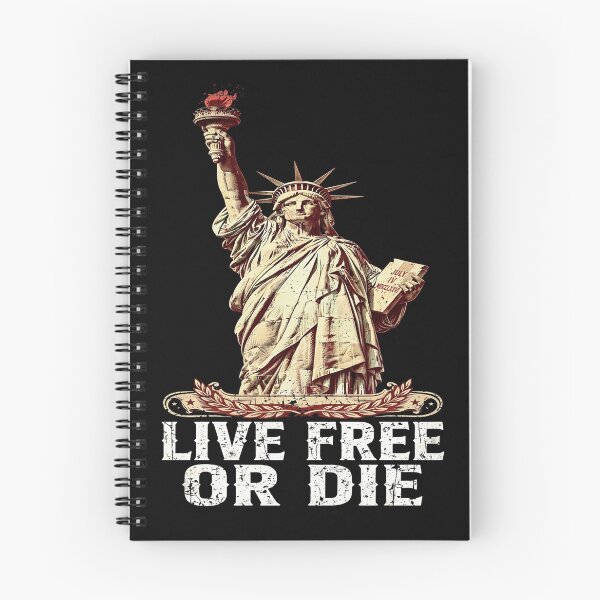 Item preview, Live Free or Die – Statue of Liberty designed and sold by Freedom In Threads.