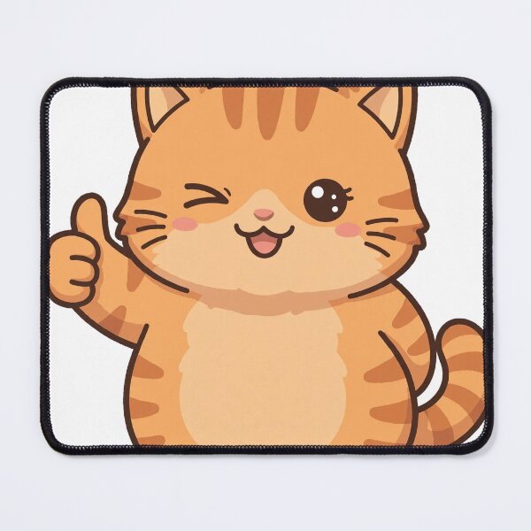 Item preview, Winking Cat Thumbs Up designed and sold by Dlvznbm.