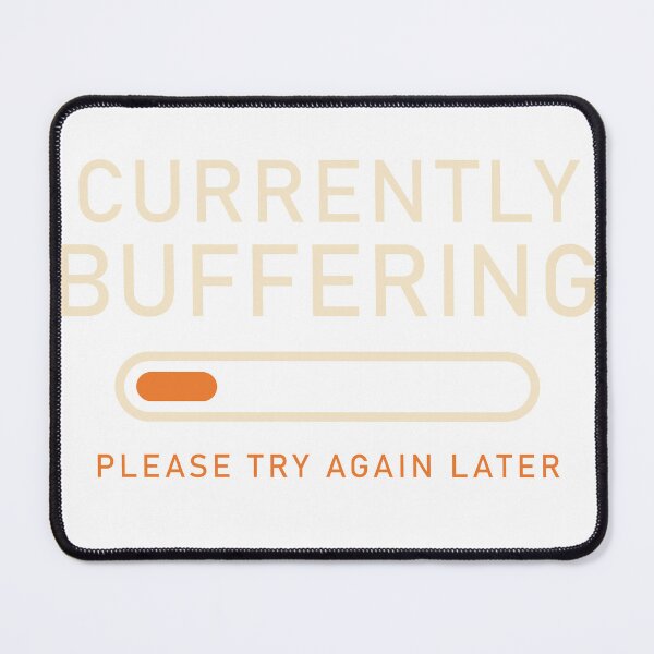 Item preview, Currently Buffering – Funny Loading Bar Introvert designed and sold by Gabtrex.