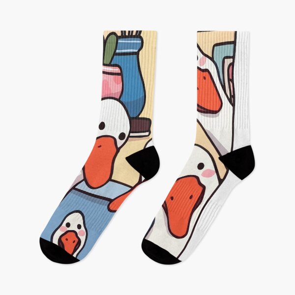 Item preview, Funny Geese Excuse Me Are You Pooping Bathroom Humor designed and sold by FaizArtShop.