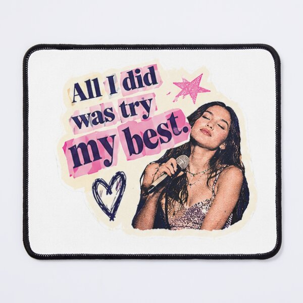 Item preview, Try My Best Retro Sticker | Motivational Scrapbook Aesthetic designed and sold by SugarRuushShop.