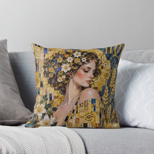 Item preview, Virgo Zodiac Painting – Celestial Maiden Astrology Art designed and sold by GalleryKauffeld.