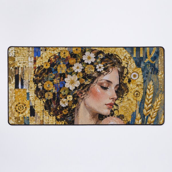 Item preview, Virgo Zodiac Painting – Celestial Maiden Astrology Art designed and sold by GalleryKauffeld.