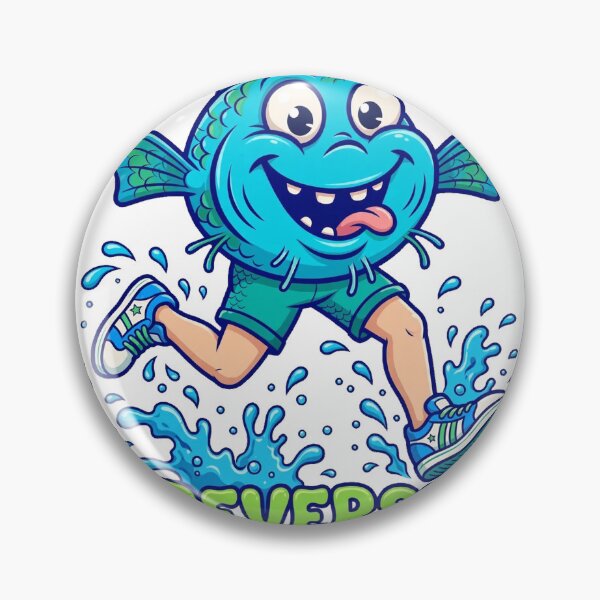 Item preview, Reverse Mermaid Funny Fish With Legs Running Halloween T-Shirt designed and sold by ApparelOutpost.