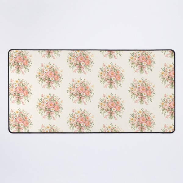 Item preview, Romantic Peony Wildflower Bouquet – Cottagecore Watercolor Floral with Butterflies designed and sold by looplandger.