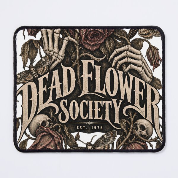 Item preview, Dead Flower Society – Gothic Roses, Skulls and Death Moths designed and sold by pinkaesthetik.