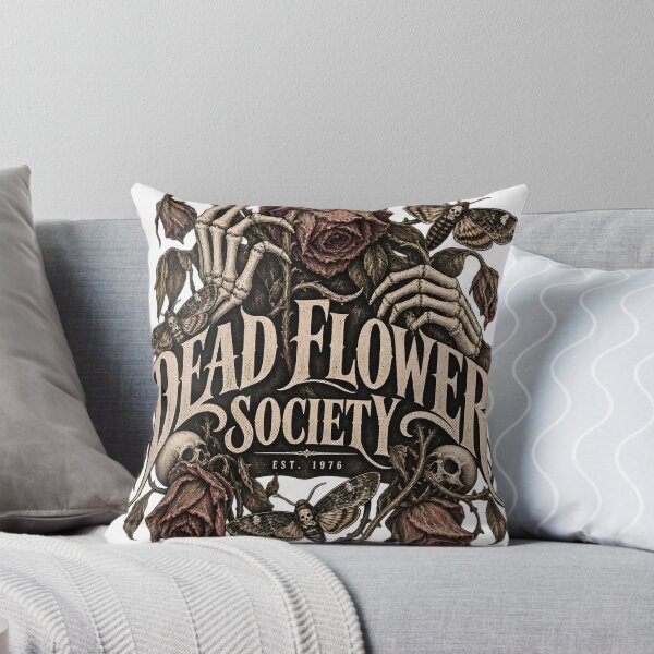 Item preview, Dead Flower Society – Gothic Roses, Skulls and Death Moths designed and sold by pinkaesthetik.