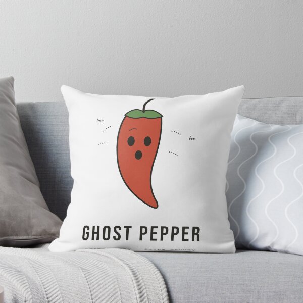 Item preview, Ghost Pepper - Cute Spooky Chili Pepper Pun designed and sold by Rilindi.
