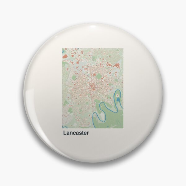 Item preview, Lancaster Minimalistic Map Art designed and sold by MapsNerd.