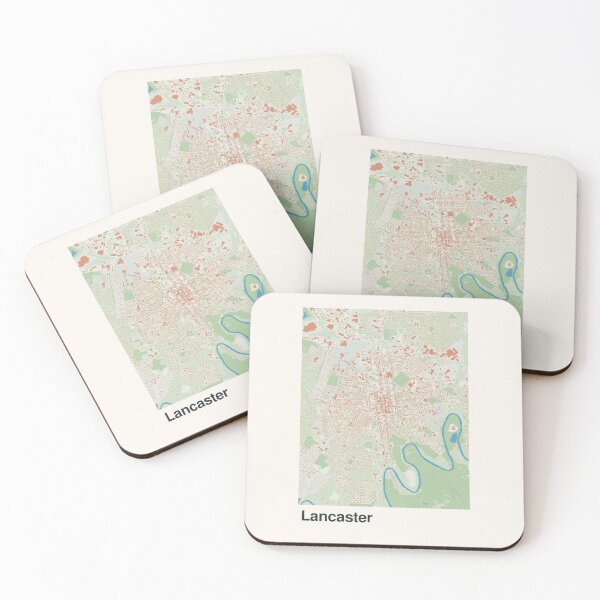 Item preview, Lancaster Minimalistic Map Art designed and sold by MapsNerd.