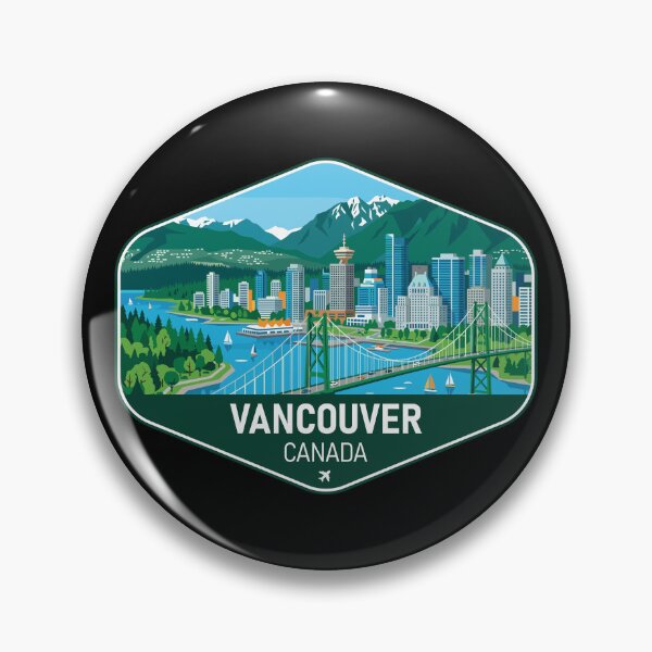 Item preview, Vancouver Canada Travel Souvenir designed and sold by RareDeerArt.