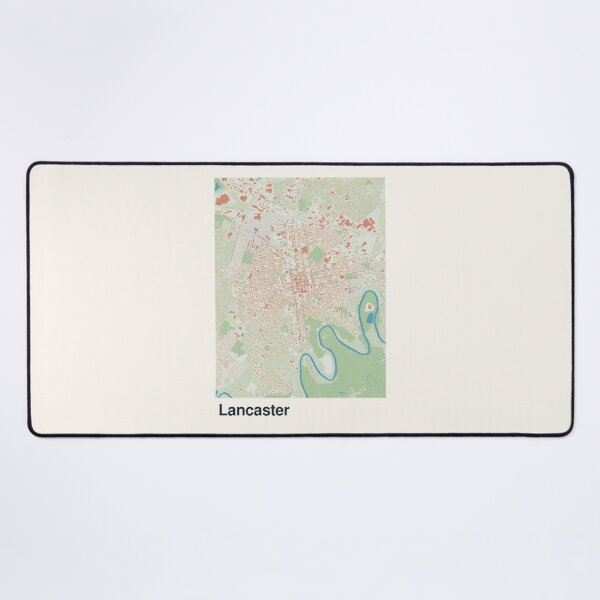 Item preview, Lancaster Minimalistic Map Art designed and sold by MapsNerd.
