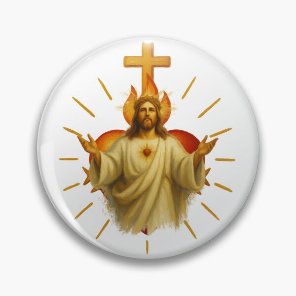 Item preview, Sacred Heart of Jesus Christ designed and sold by re2m.