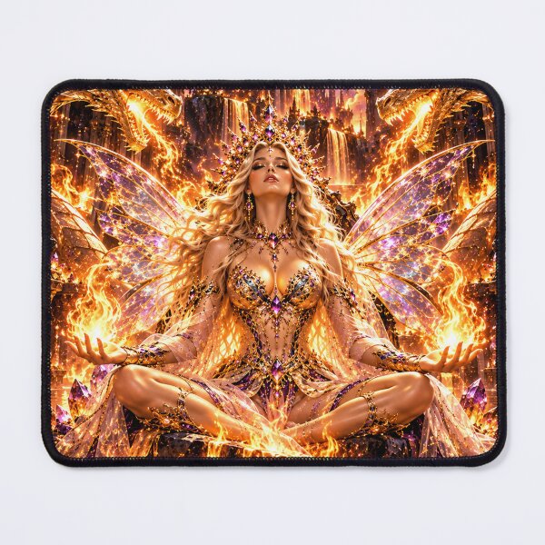 Item preview, Fire Fairy Queen of Sovereign Power designed and sold by PurvaNimfaMagic.