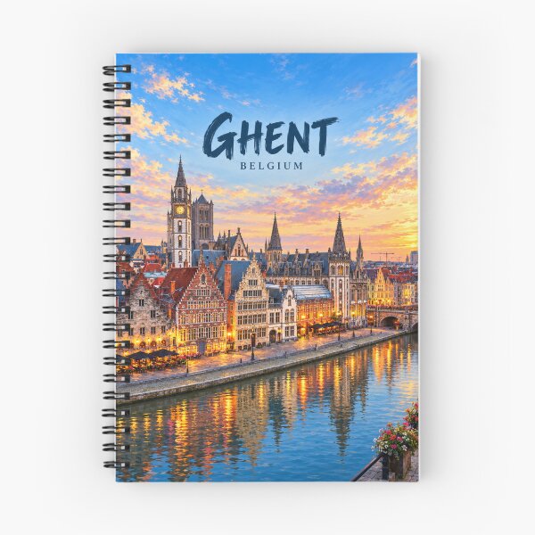 Item preview, Ghent Painterly Flemish City Impression designed and sold by MichaeIRellov.