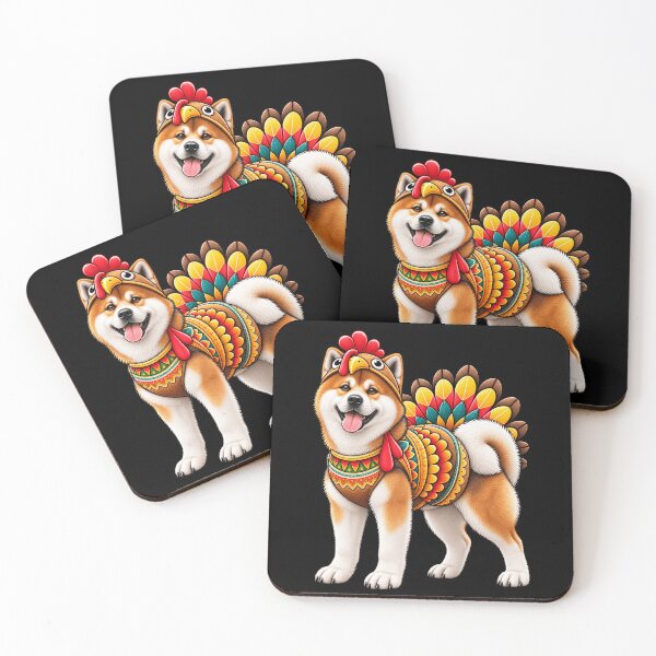 Item preview, Funny Akita Turkey Costume Thanksgiving Dog Lover designed and sold by rafaeltto.