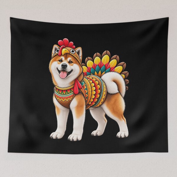 Item preview, Funny Akita Turkey Costume Thanksgiving Dog Lover designed and sold by rafaeltto.