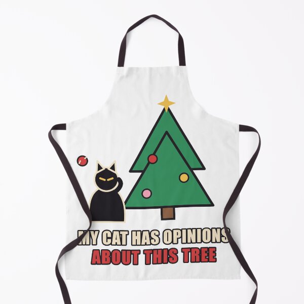Item preview, My Cat Has Opinions About This Tree – Funny Christmas Cat designed and sold by Gabtrex.