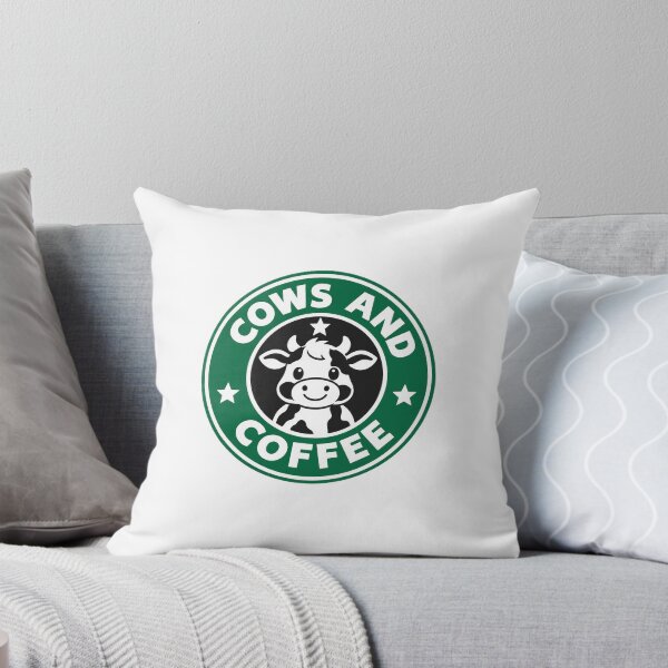 Item preview, Cows and Coffee Cute Cow Coffee Lover Farm Animal Cafe Design designed and sold by SugarRuushShop.