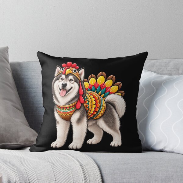 Item preview, Funny Alaskan Malamute Turkey Costume Thanksgiving Dog Lover designed and sold by rafaeltto.